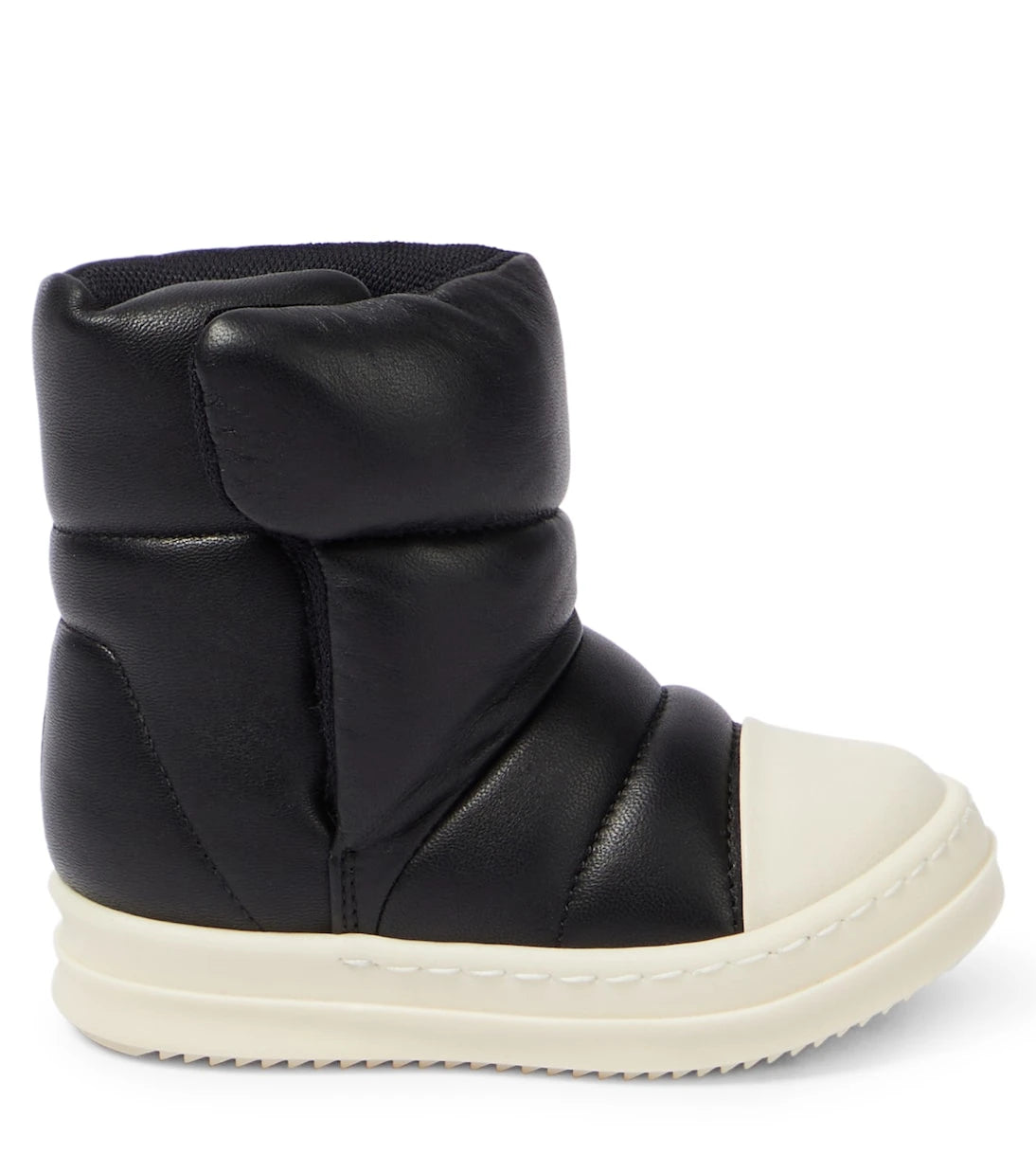 Rick Owens Kids - Baby Puffer leather boots