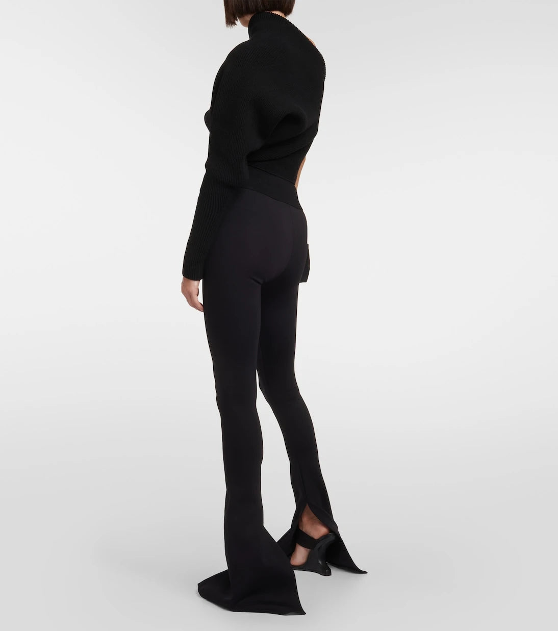 Rick Owens - Longline cashmere and wool-blend top