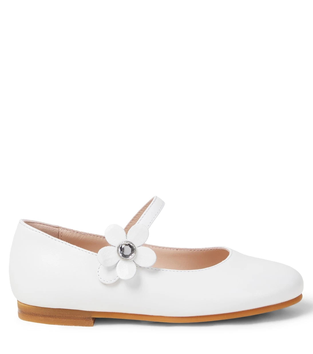 Il Gufo - Embellished leather ballet flats