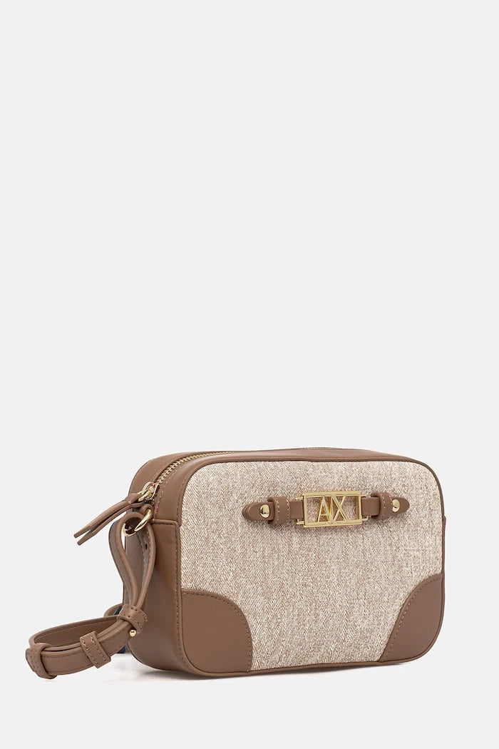 Armani Exchange чанта crossbody дамска от имитация на кожа