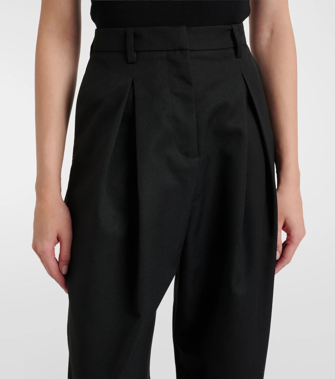 Rotate - High-rise tapered pants