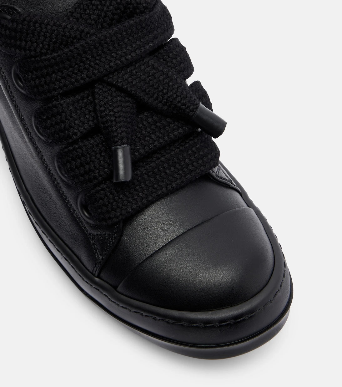 Rick Owens - Jumbolace leather sneakers