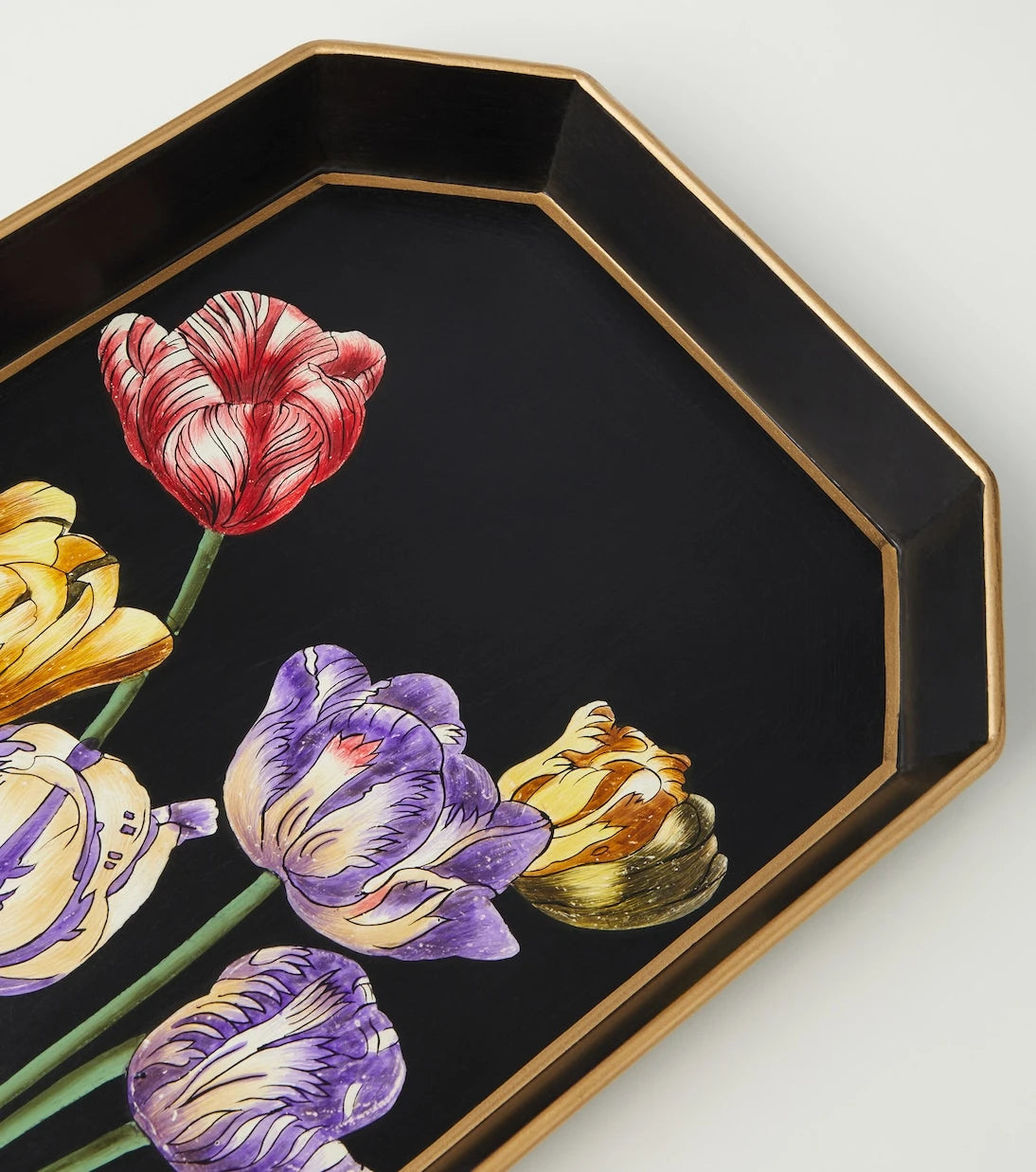 Les-Ottomans - Flora iron tray