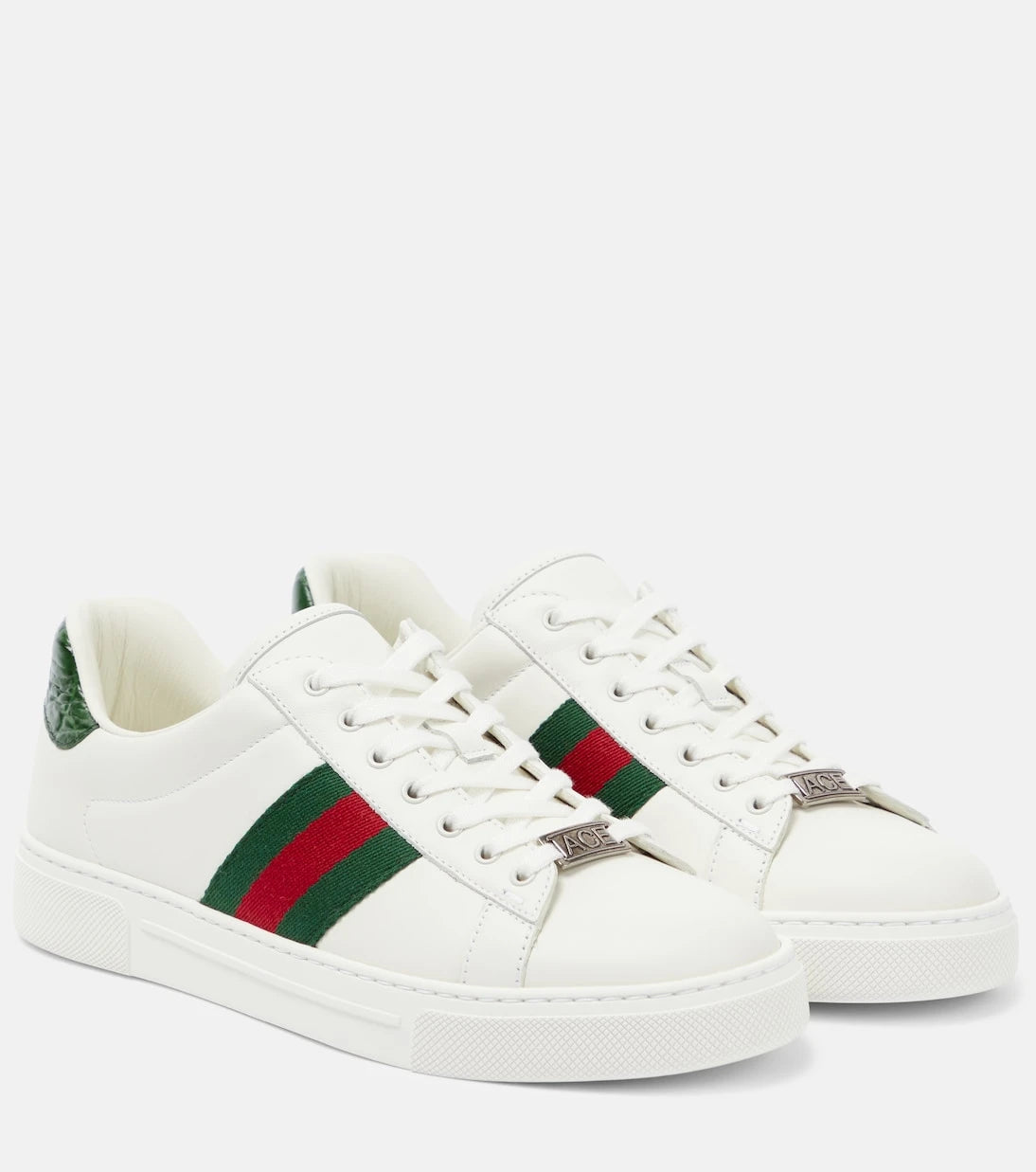 Gucci - Ace leather sneakers