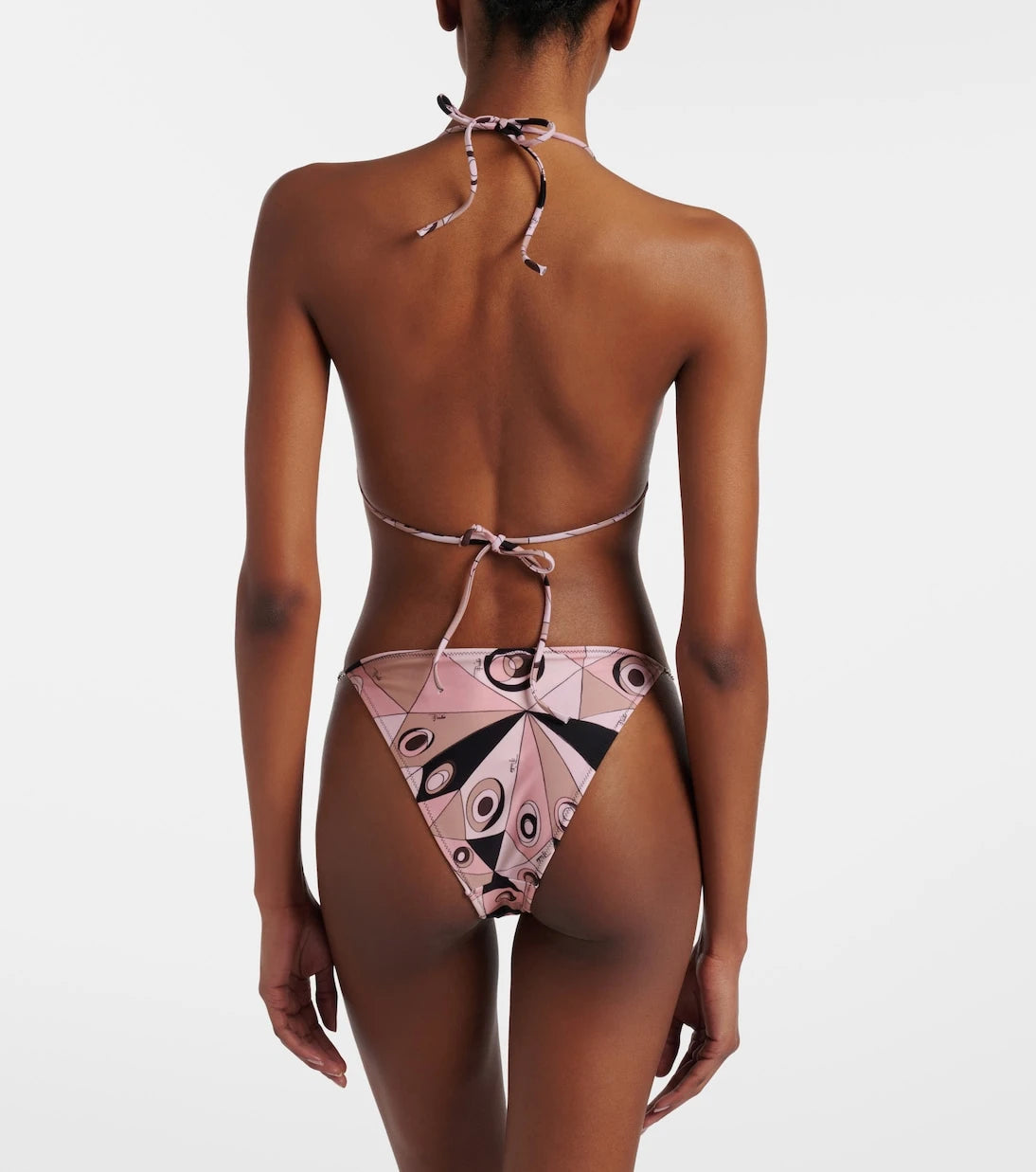 Pucci - حمالة بيكيني Occhi بتفاصيل سلسلة