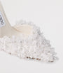 Jimmy Choo Saeda 100 Mesh Petal Pumps