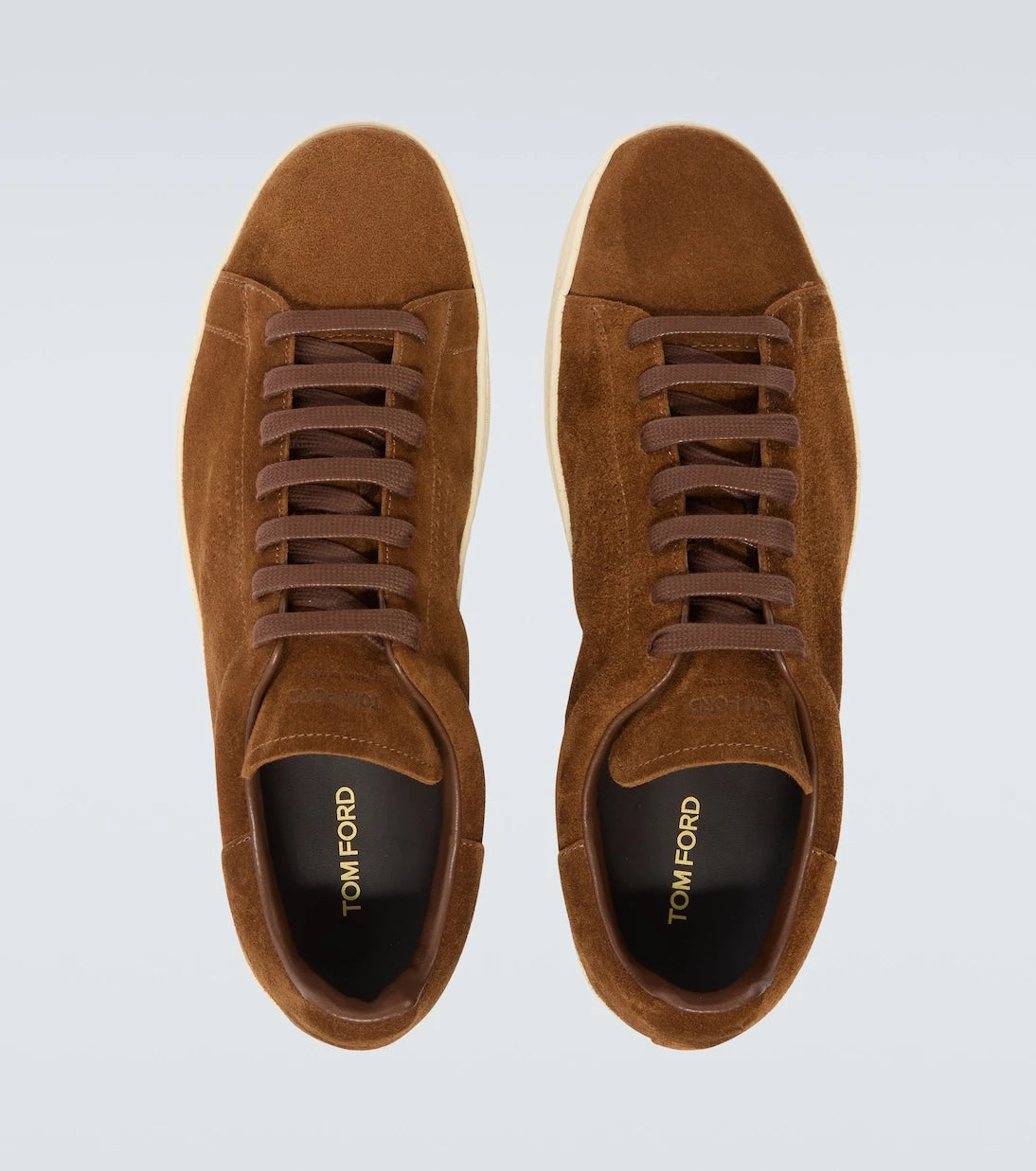 Tom Ford - Warwick perforated suede sneakers