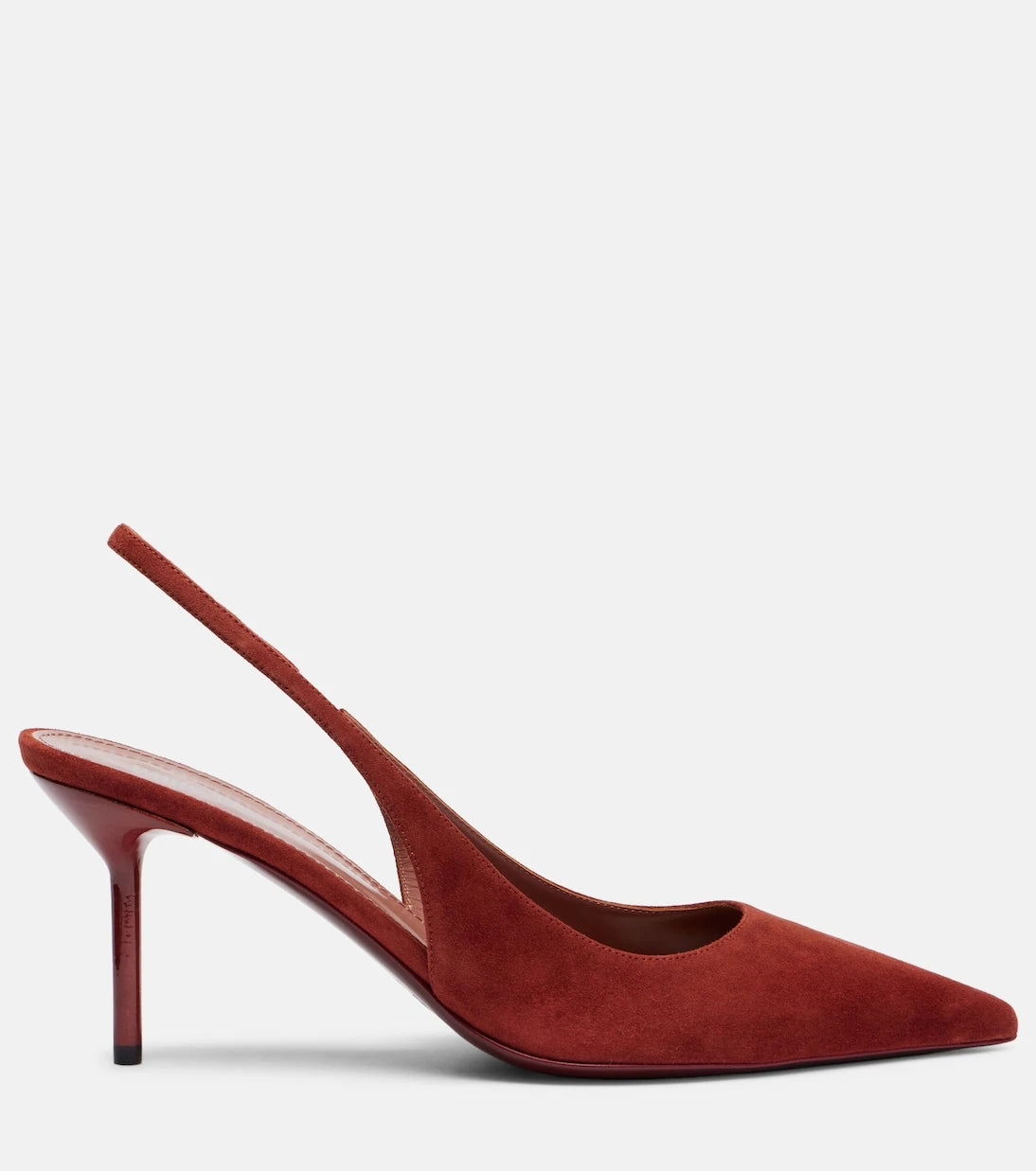 Paris Texas - Lidia 70 suede slingback pumps