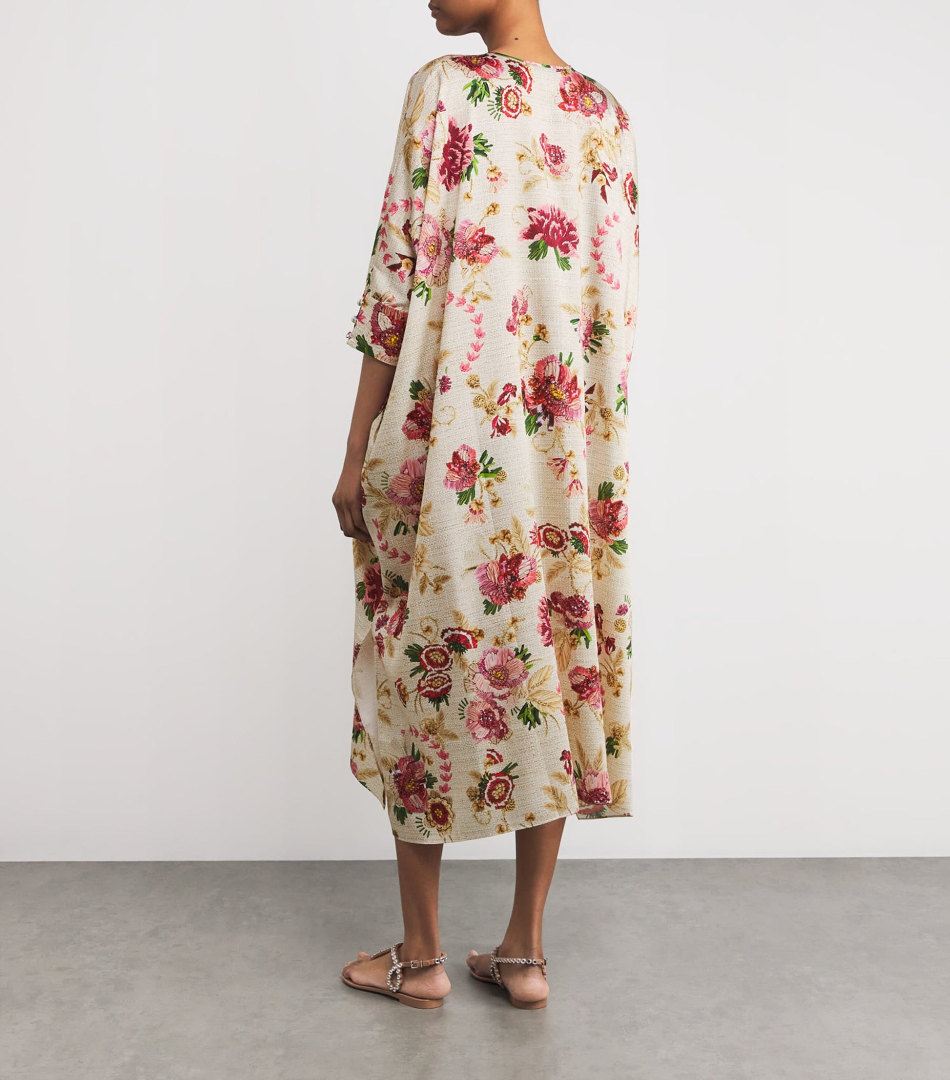 Mary Katrantzou Multi Printed Zante Midi Kaftan