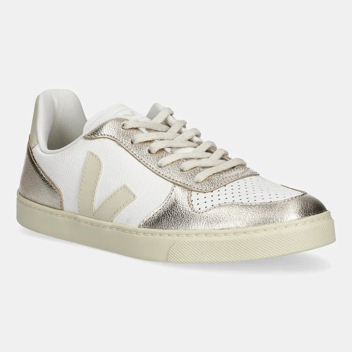 Детски кожени маратонки Veja Small V-10 Laces