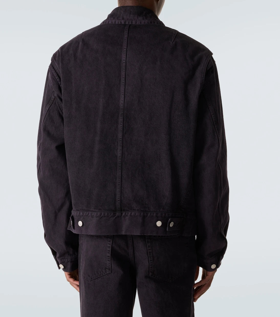 Dries Van Noten - سترة بومبر من الدنيم