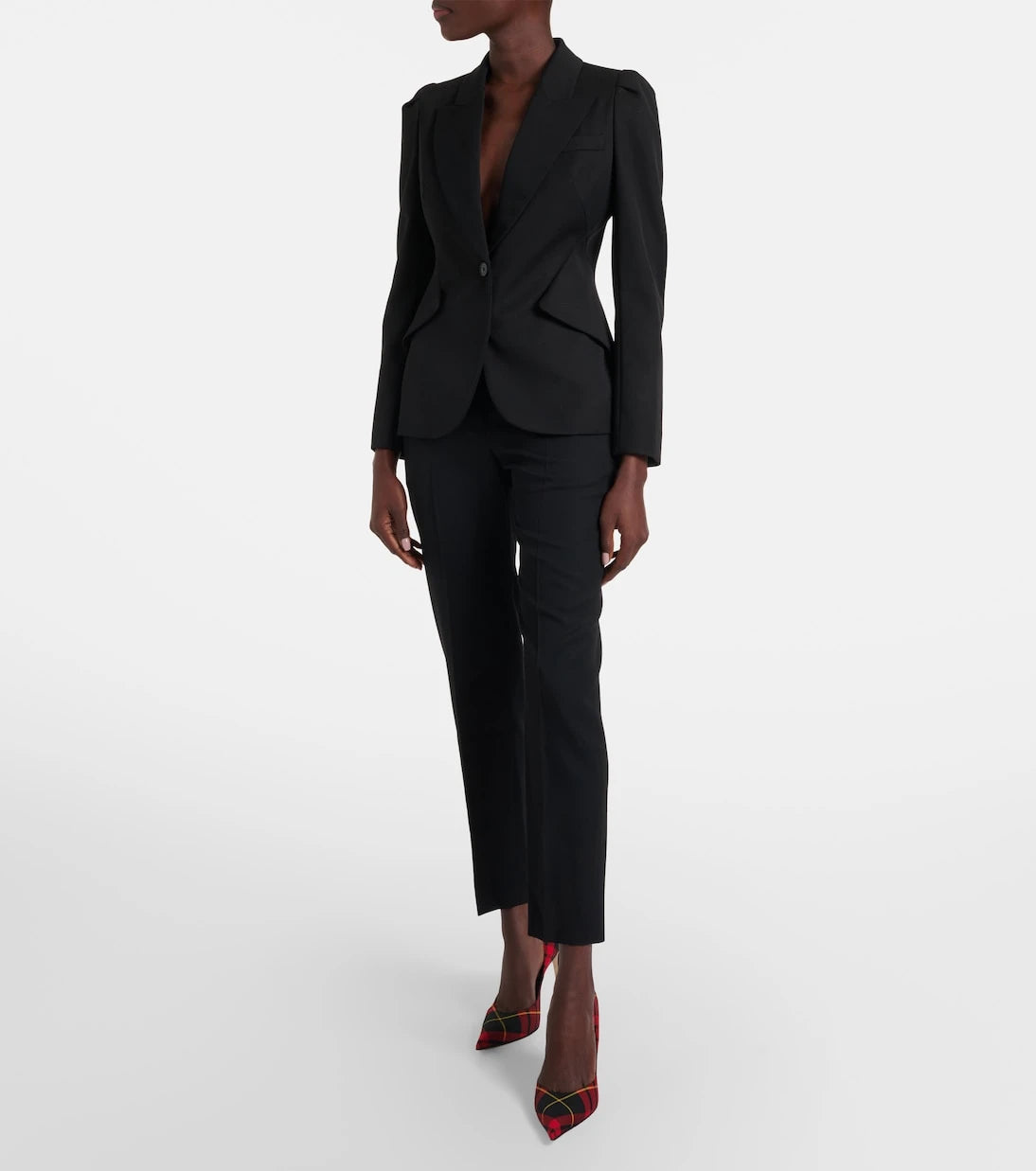 McQueen - Wool straight pants