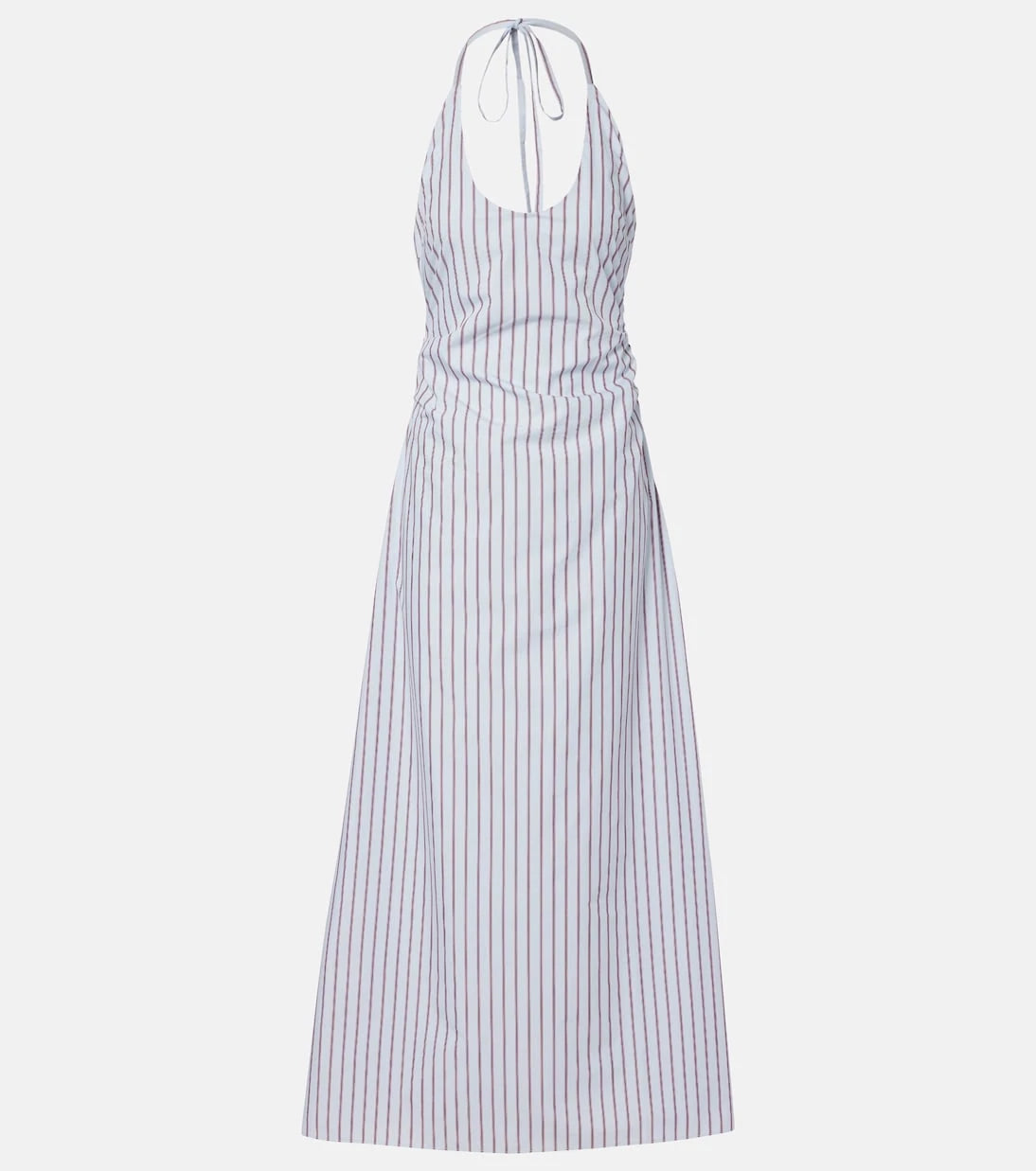 SIR - Pinstripe cotton-blend maxi dress