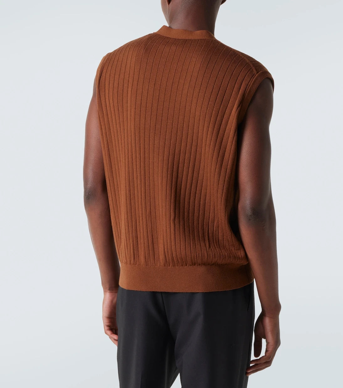 Bottega Veneta - Ribbed-knit wool sweater vest