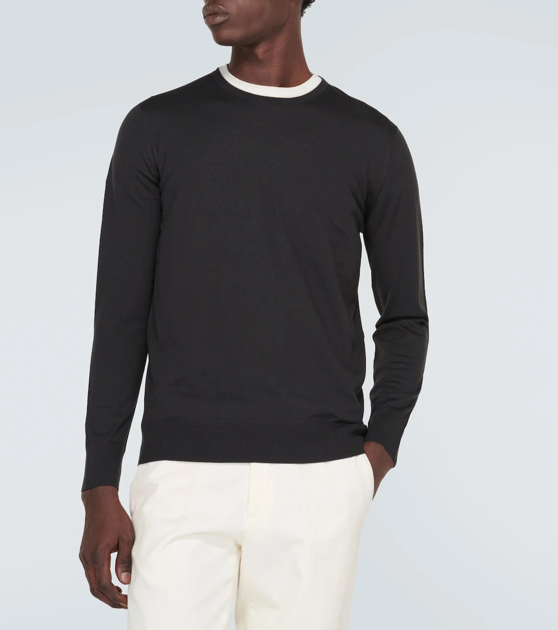 Loro Piana - Örme saf yün üst