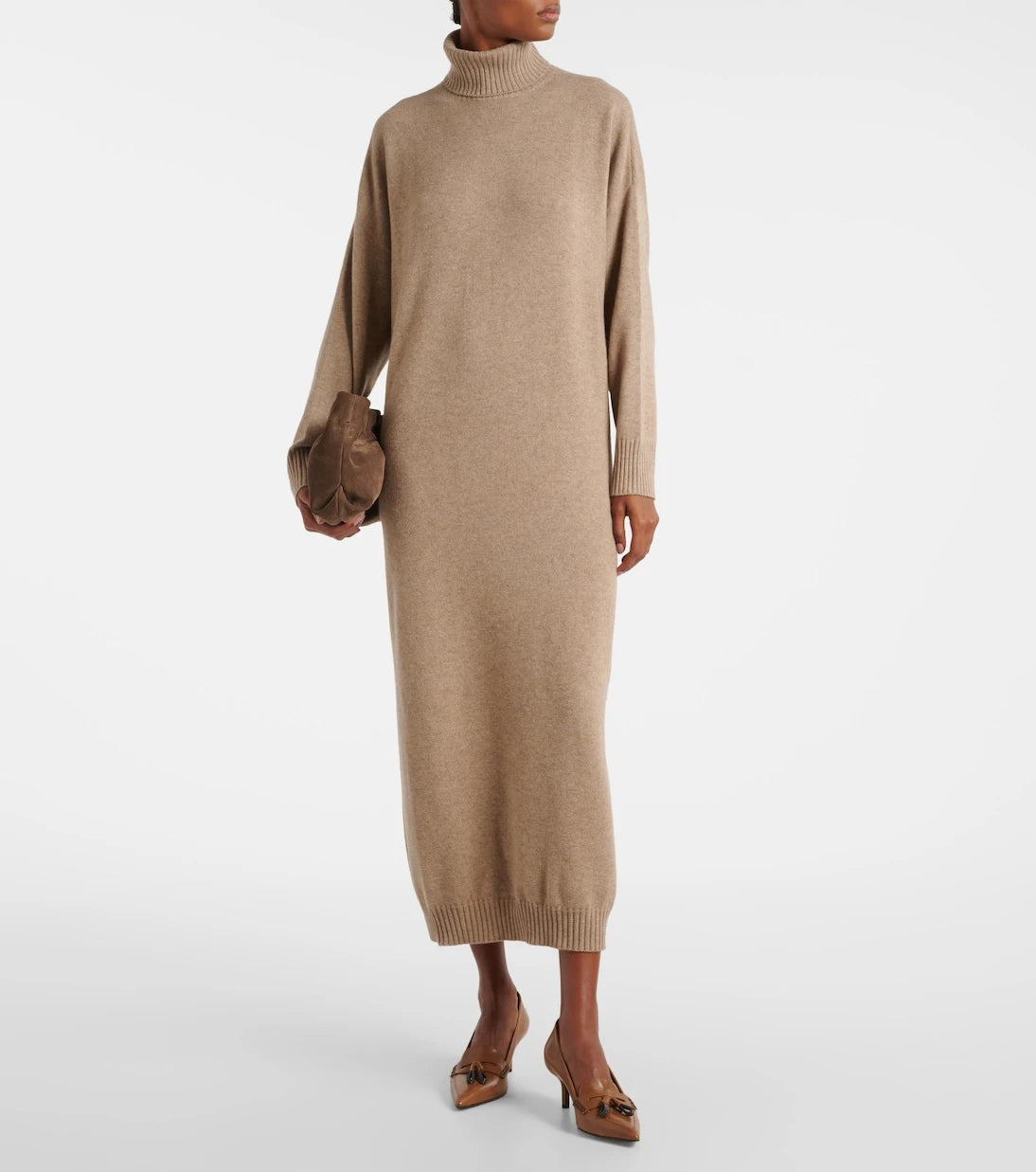 Brunello Cucinelli - Cashmere midi dress