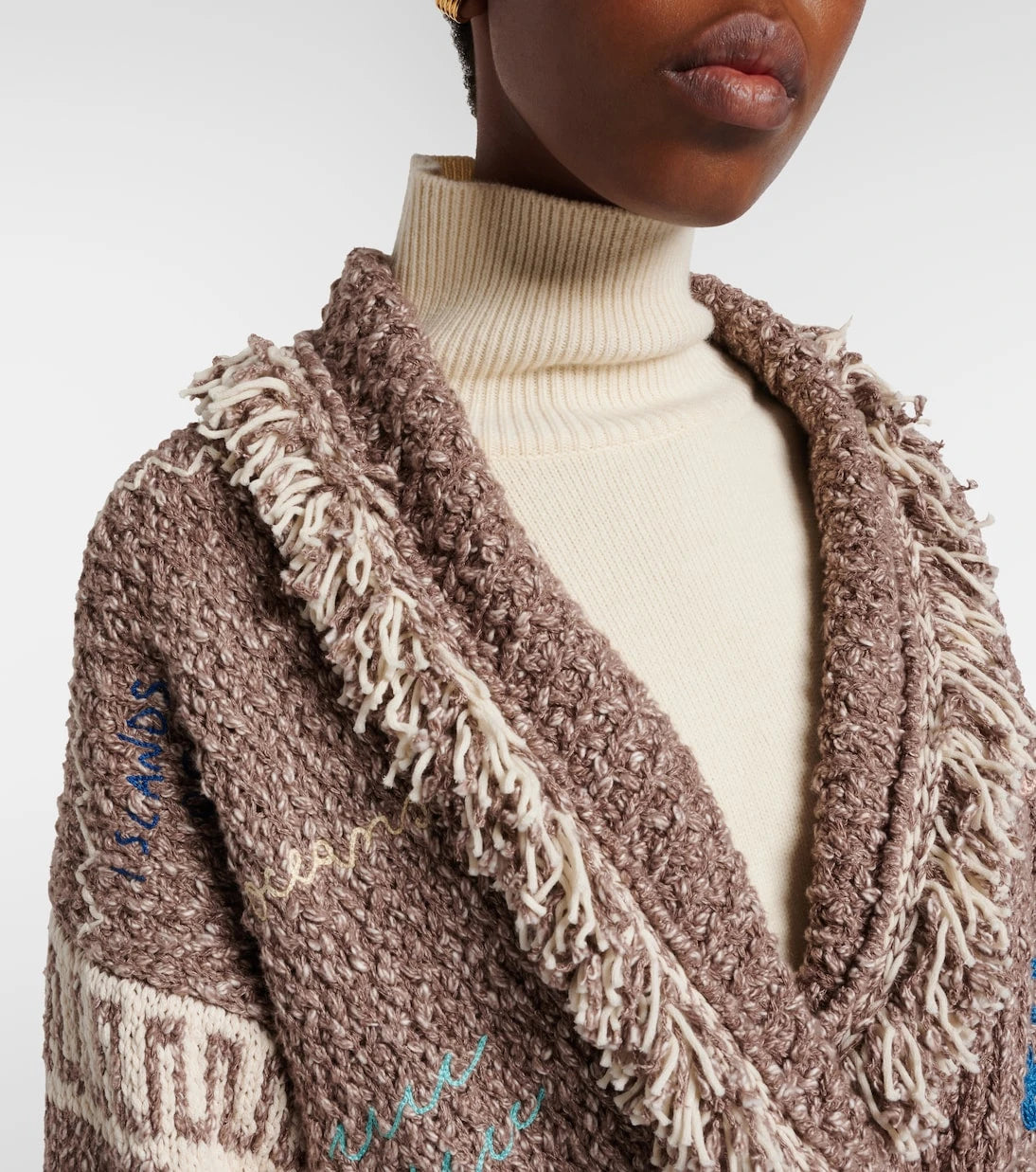 Alanui - Written By The Ocean cotton cardigan