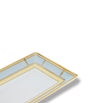 GINORI 1735 Porcelain Colonna Diva Rectangular Change Tray (28cm)