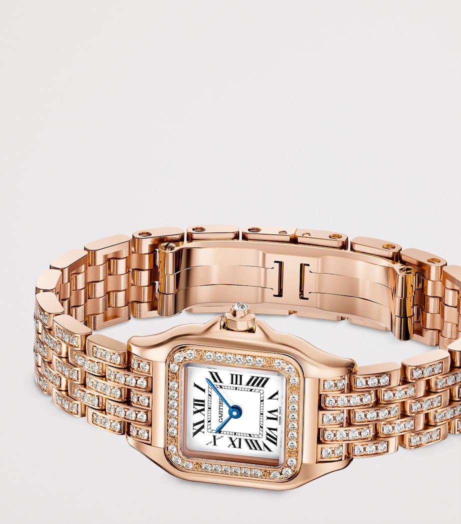 Rose Gold and Diamond Panthère de Cartier Watch 22mm