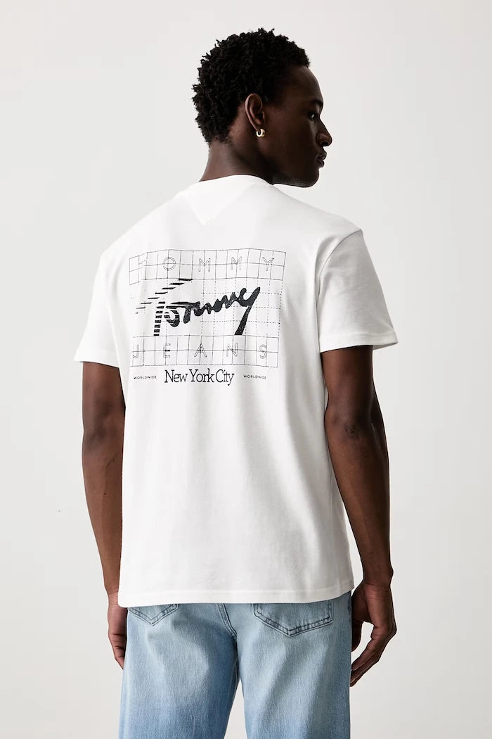 Tommy Jeans Erkek Pamuk Tişört
