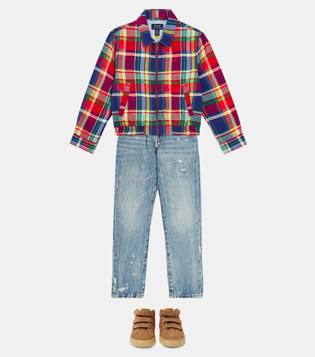 Polo Ralph Lauren Kids - Plaid cotton jacket