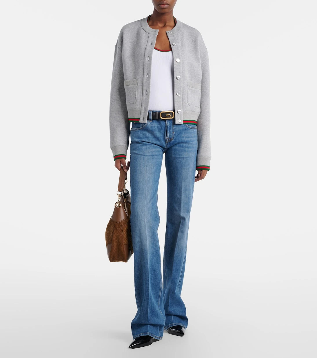 Gucci - Faded flared jeans