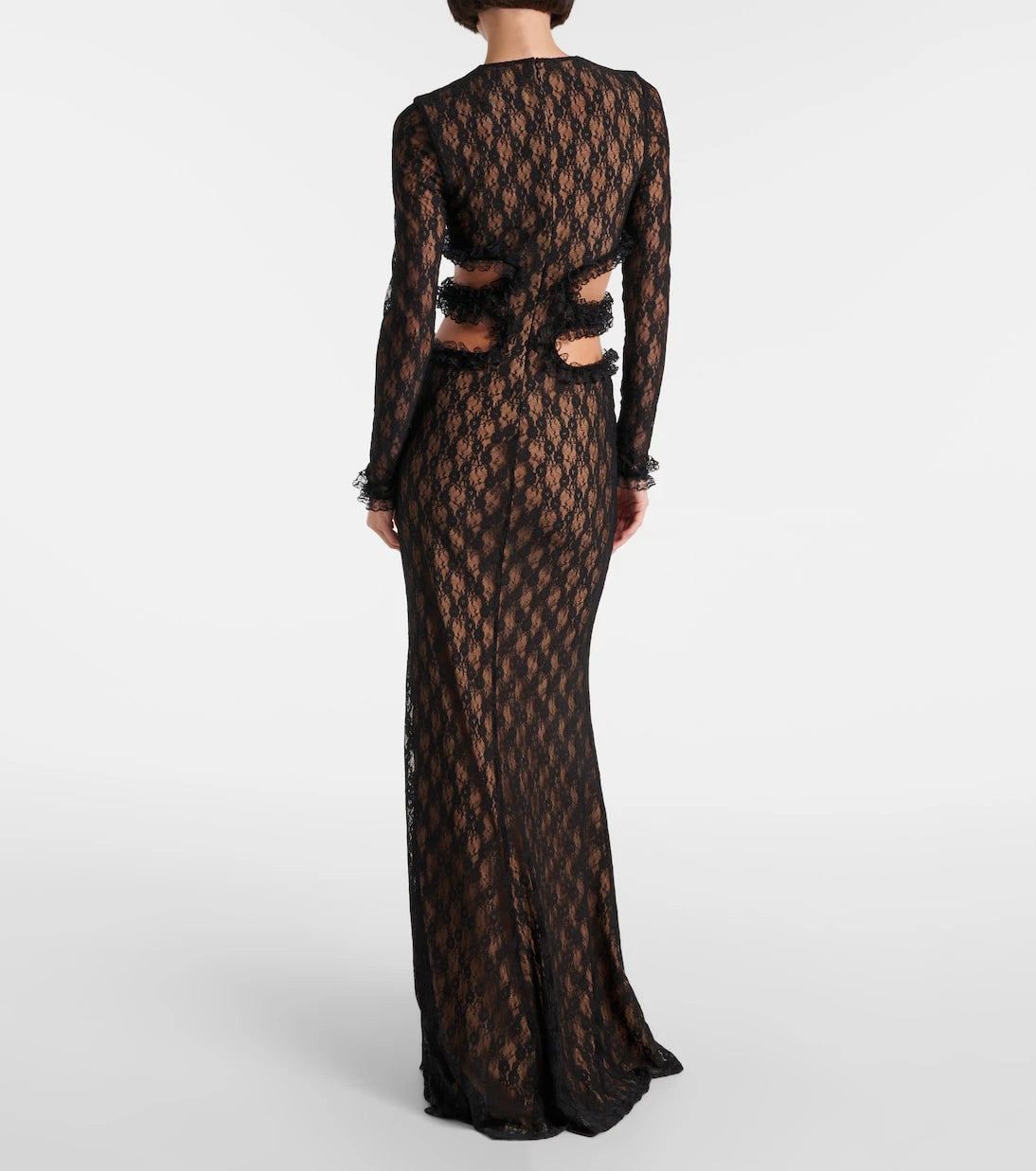 Self-Portrait - فستان دانتيل بقصّات من x Christopher Kane