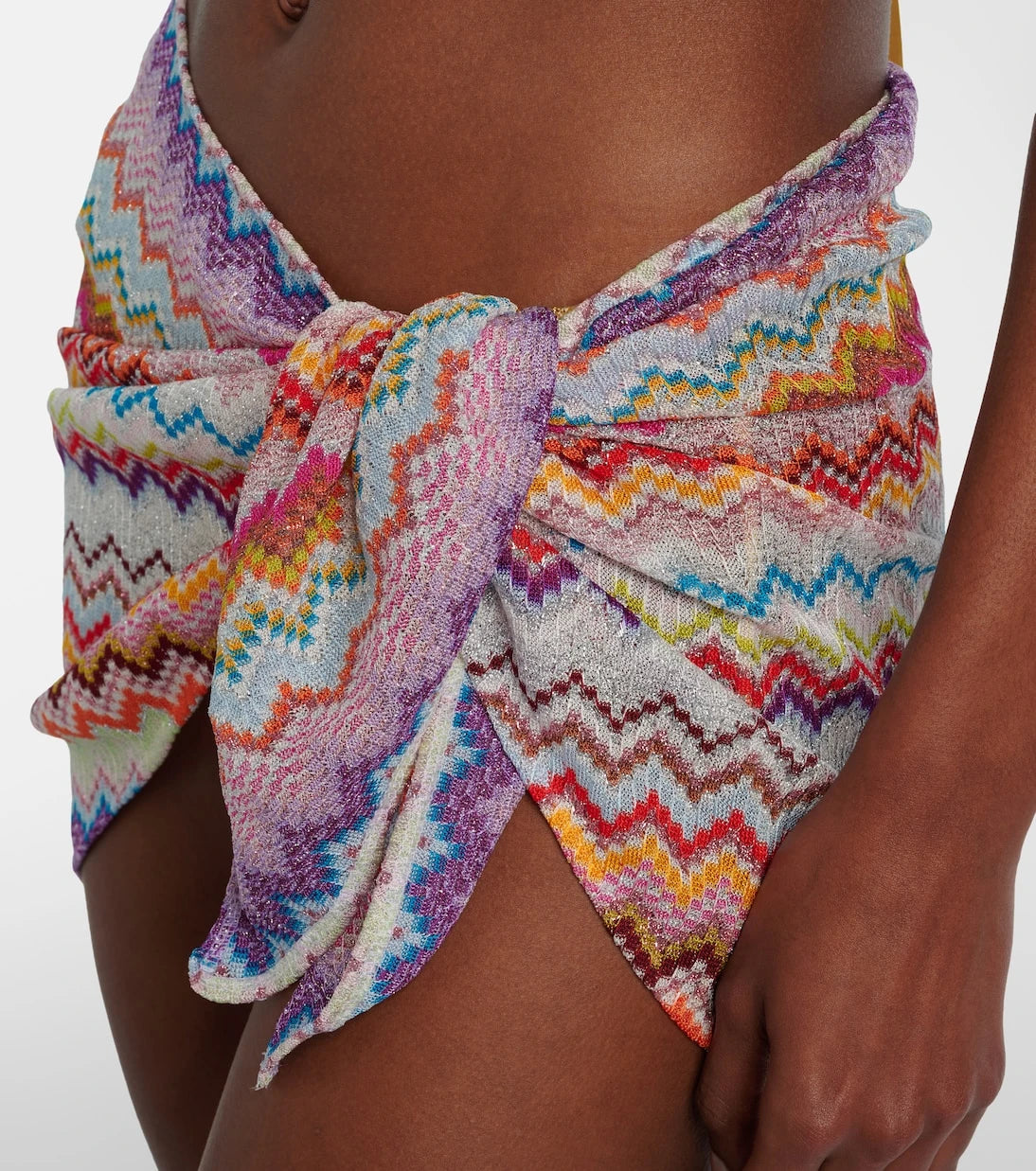 Missoni - غطاء شاطئ بنمط متعرج