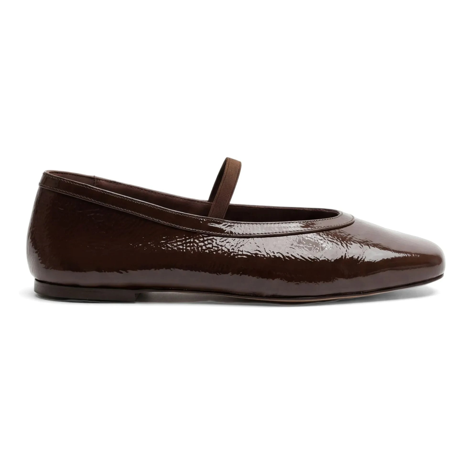 Rivecour - Ballerinas n°136 Patent leather | Chocolate