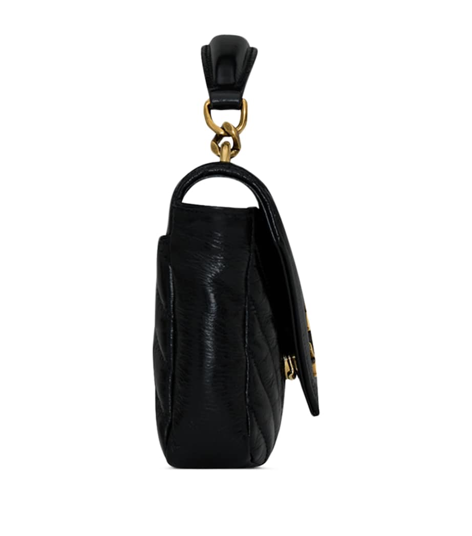 Saint Laurent Black Mini College Shoulder Bag