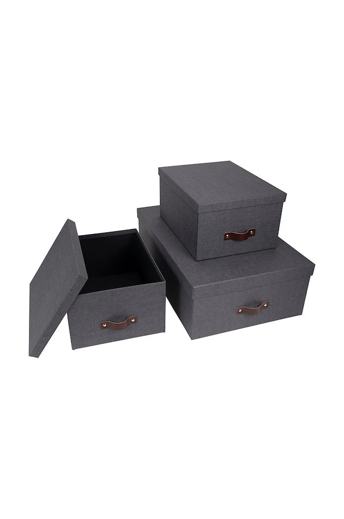 Bigso Box of Sweden Inge Saklama Kutusu Seti (3 Parça)