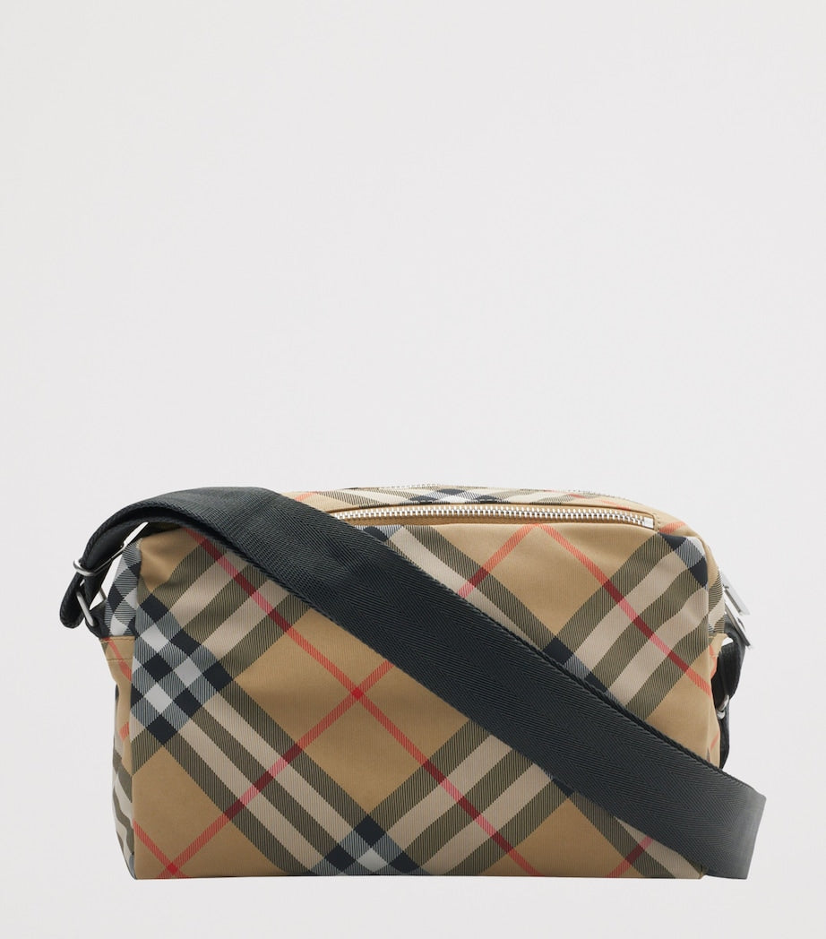 Check Cross-Body Bag