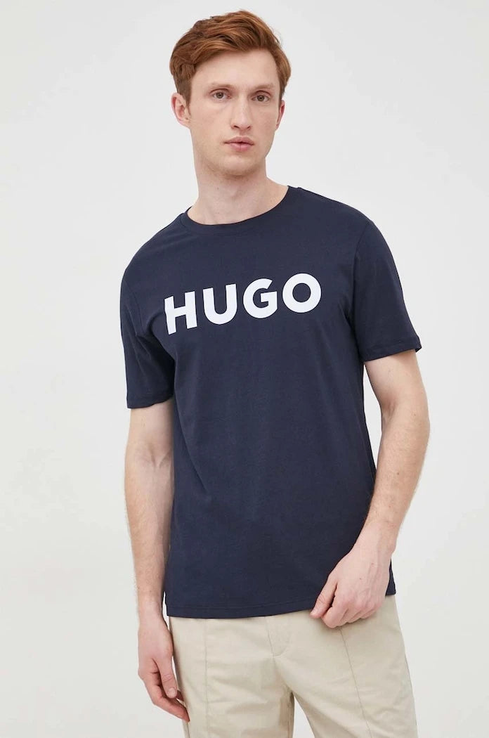 HUGO тениска мъжка от памук Dulivio