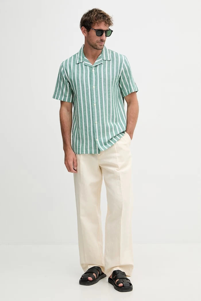 Tommy Hilfiger риза мъжка с лен