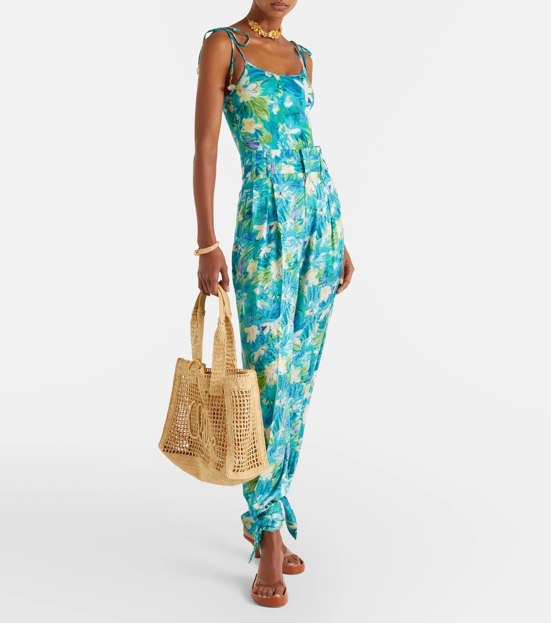 Chloé - Floral swimsuit