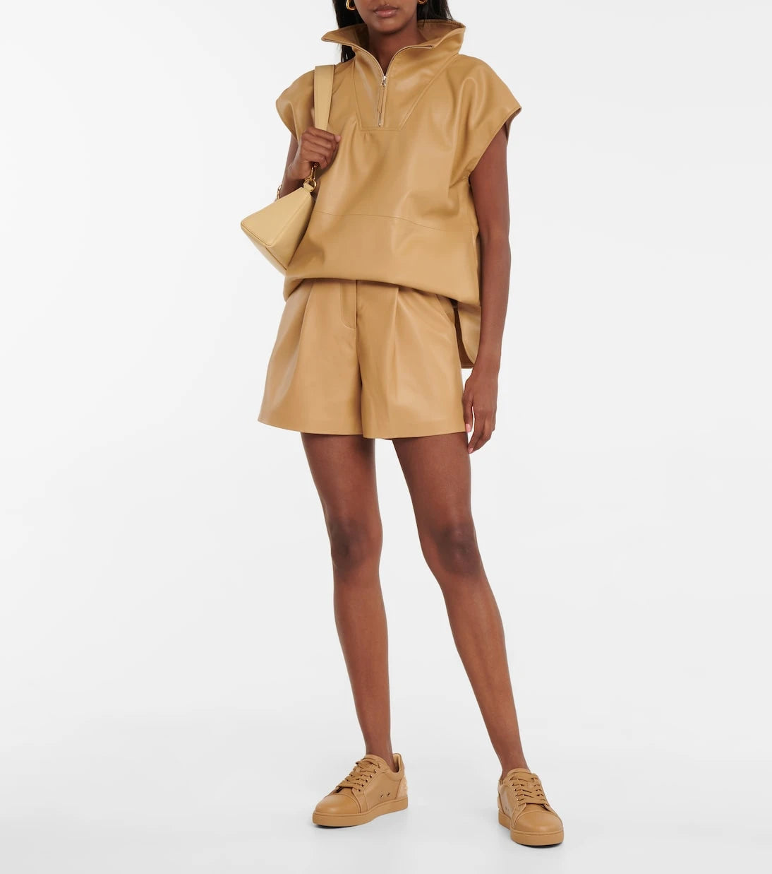 Christian Louboutin - Fun Vieira leather sneakers
