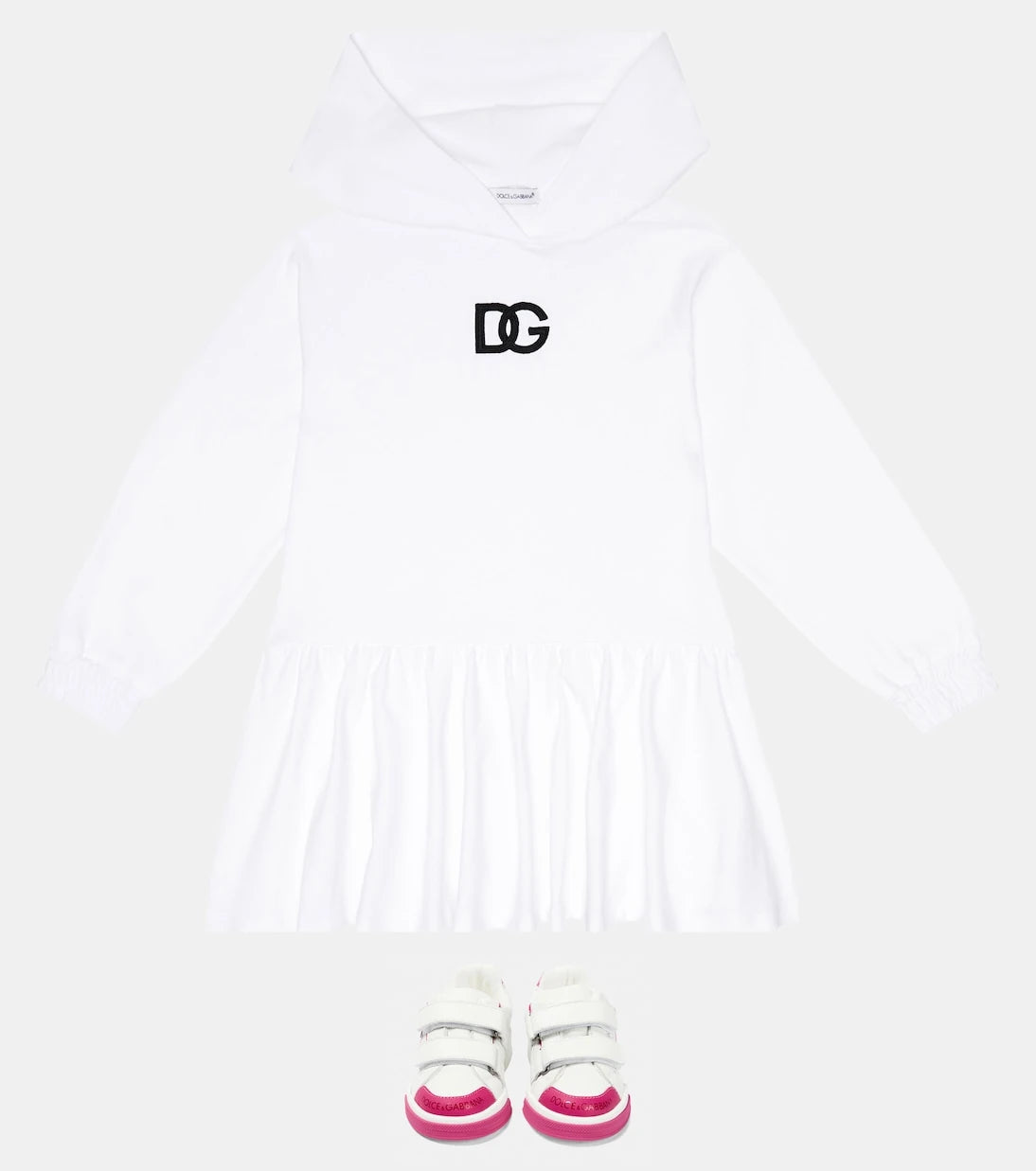 Dolce&Gabbana Kids - Logo leather low-top sneakers