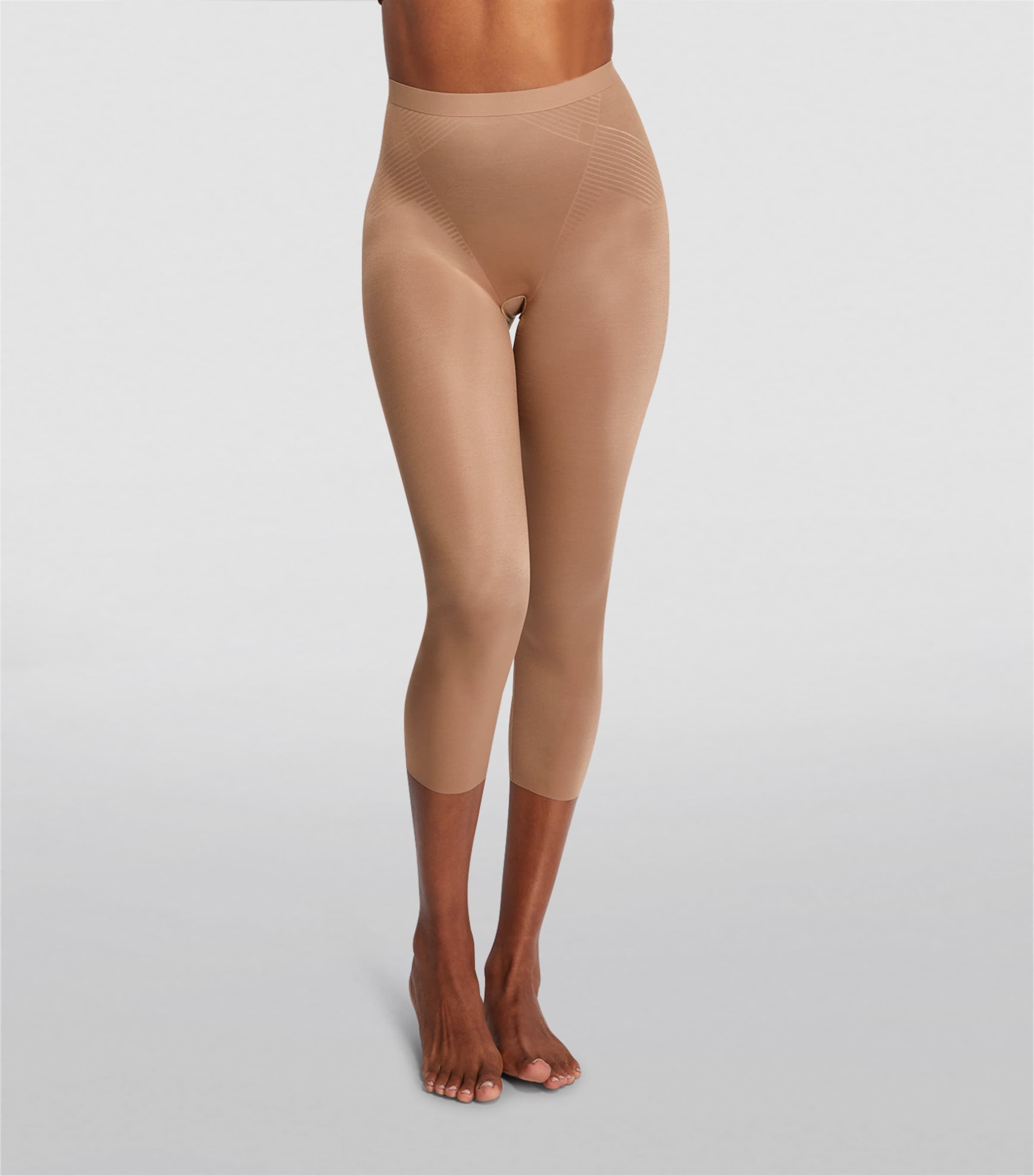 SPANX Nude SPANXshape Invisible Capri Pants - Medium Control