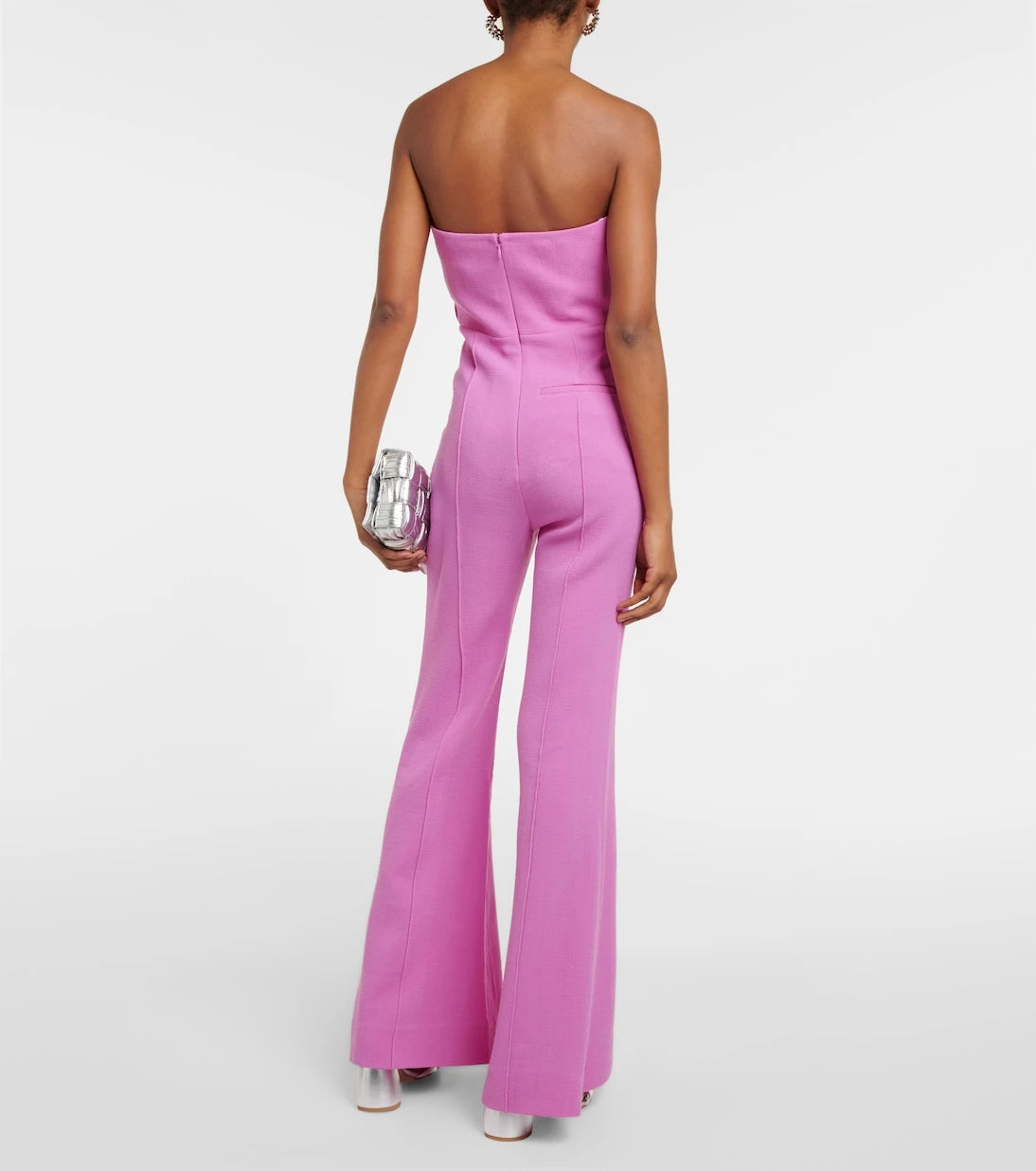 Roland Mouret - Asymmetric wool jumpsuit