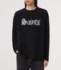 Wool-Blend Saints Sweater