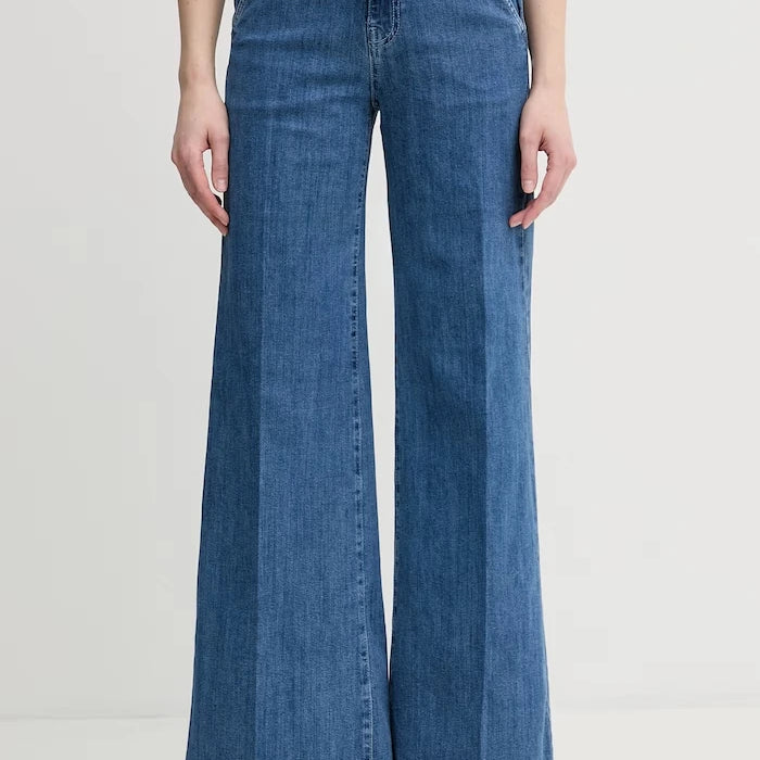 United Colors of Benetton wide leg kadın kot pantolon