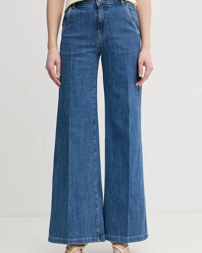 United Colors of Benetton wide leg kadın kot pantolon