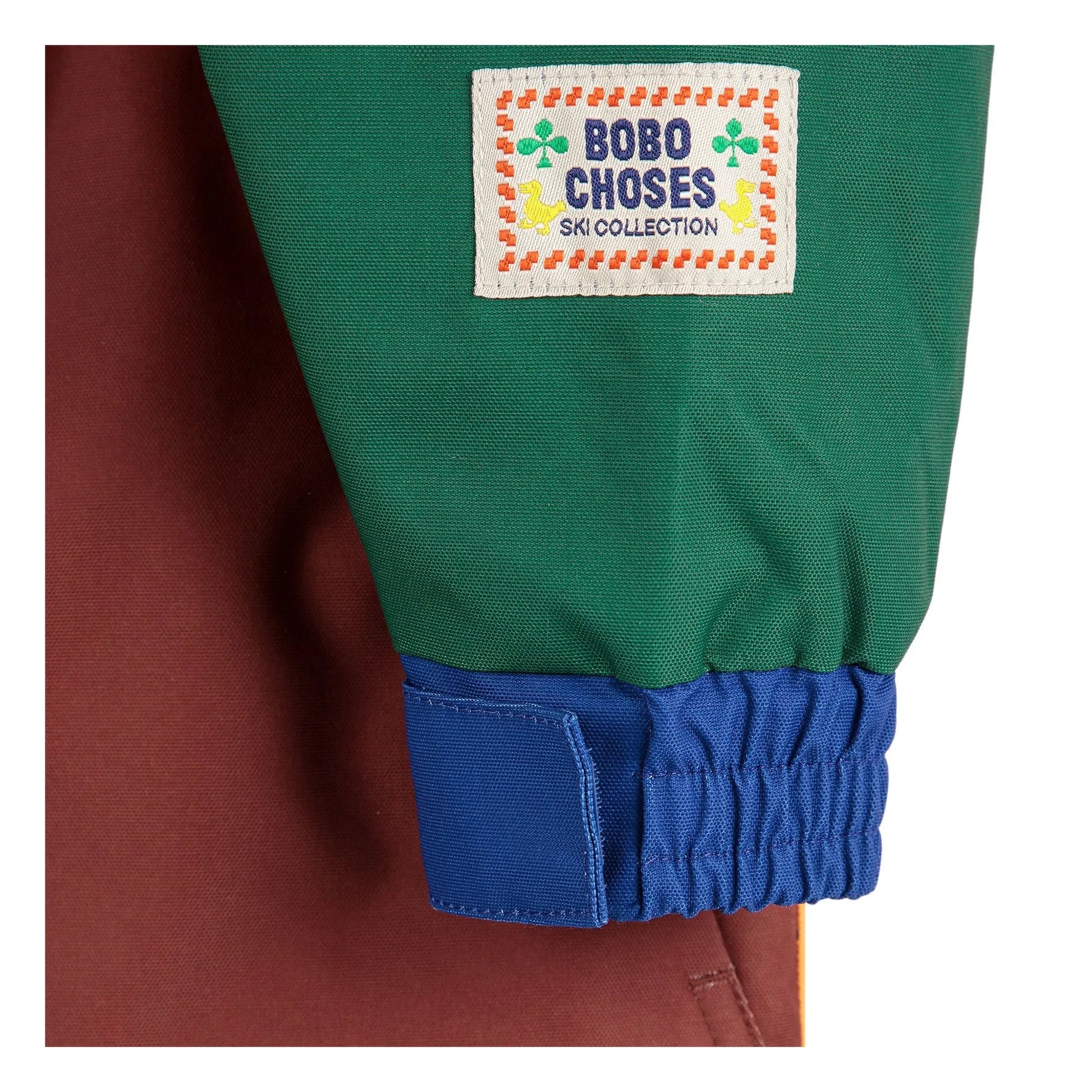 Bobo Choses - Colorblock Recycled Fiber ski jacket | Blue