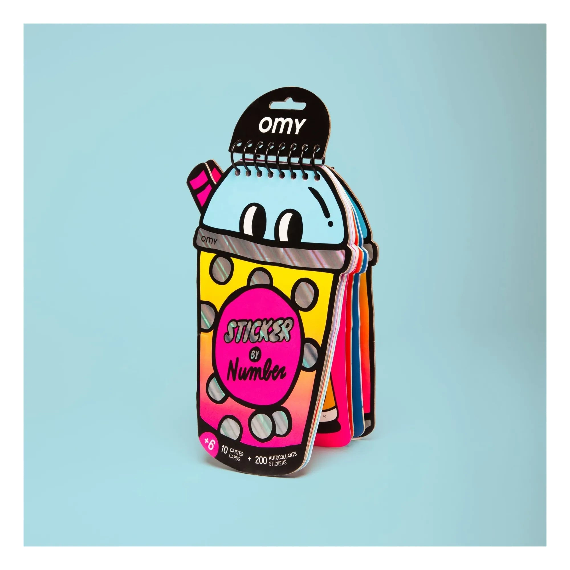Omy - Bubble Tea activity book with stickers