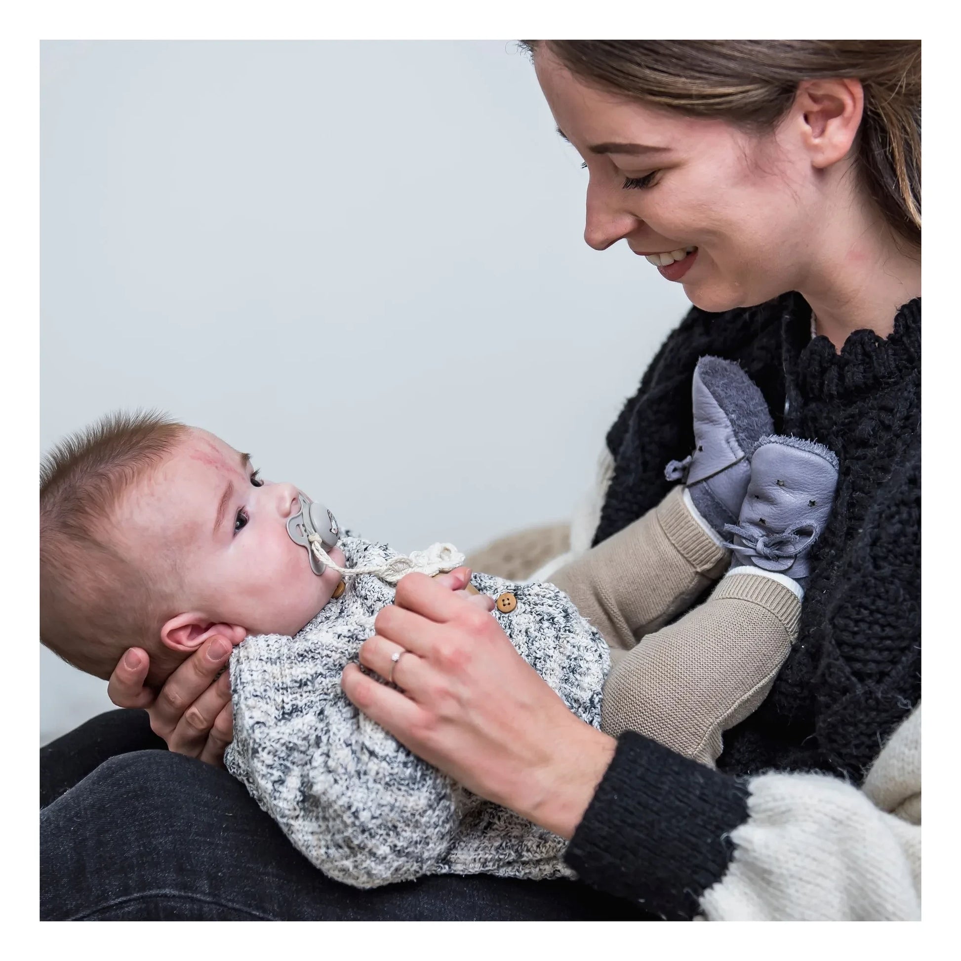 Baobaby - Star Slippers | Grey