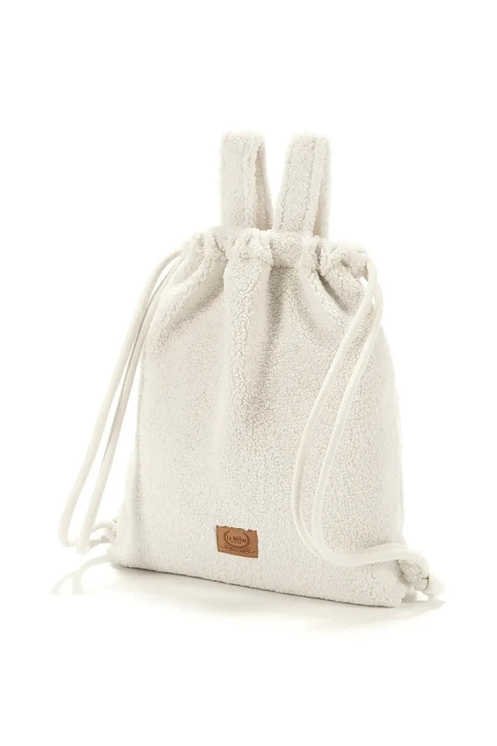 La Millou Teddy Bear CREAM bebek arabası çantası