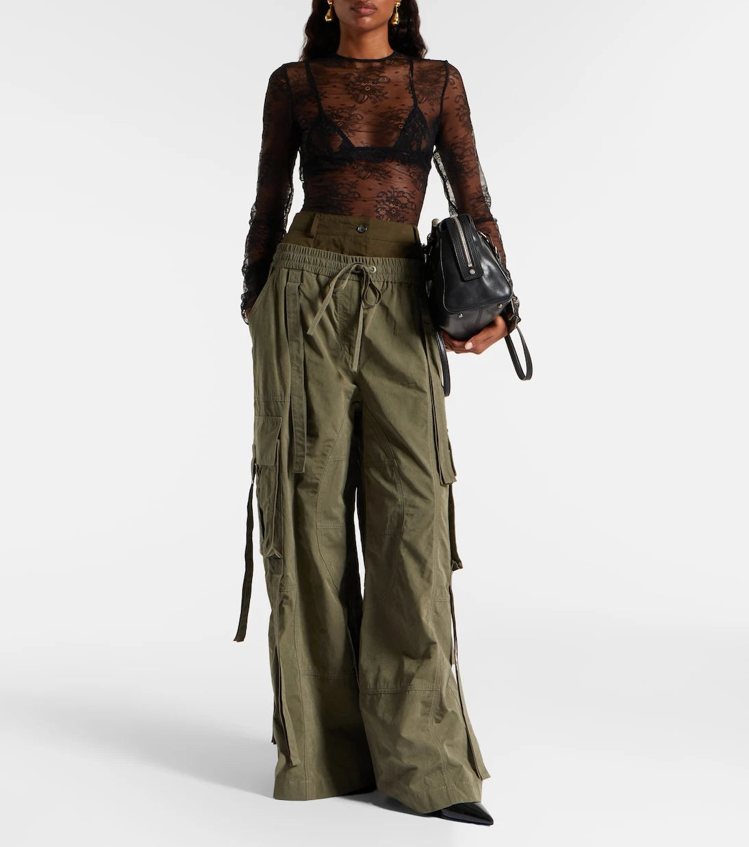 Dolce&Gabbana - Layered cargo pants