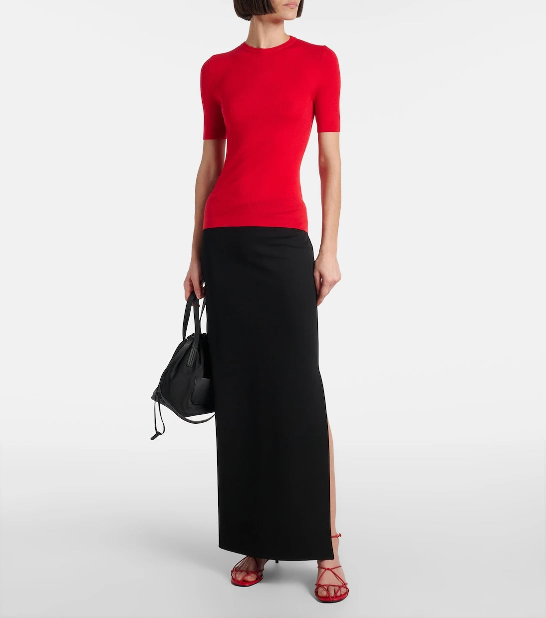 Khaite - Celina ribbed-knit wool-blend top