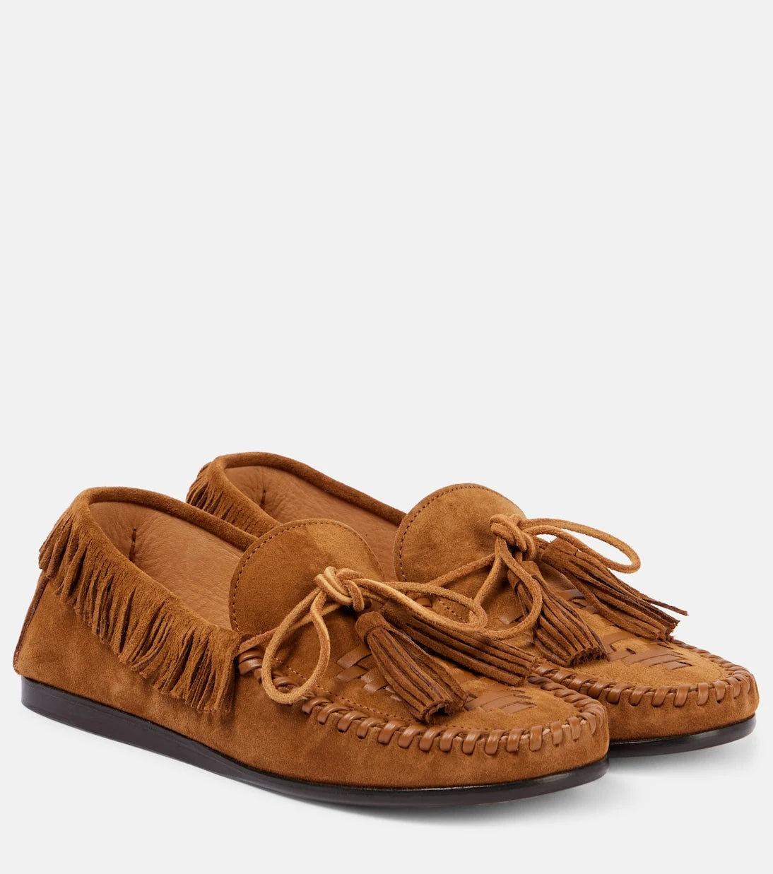 Isabel Marant - Fitza fringed suede loafers