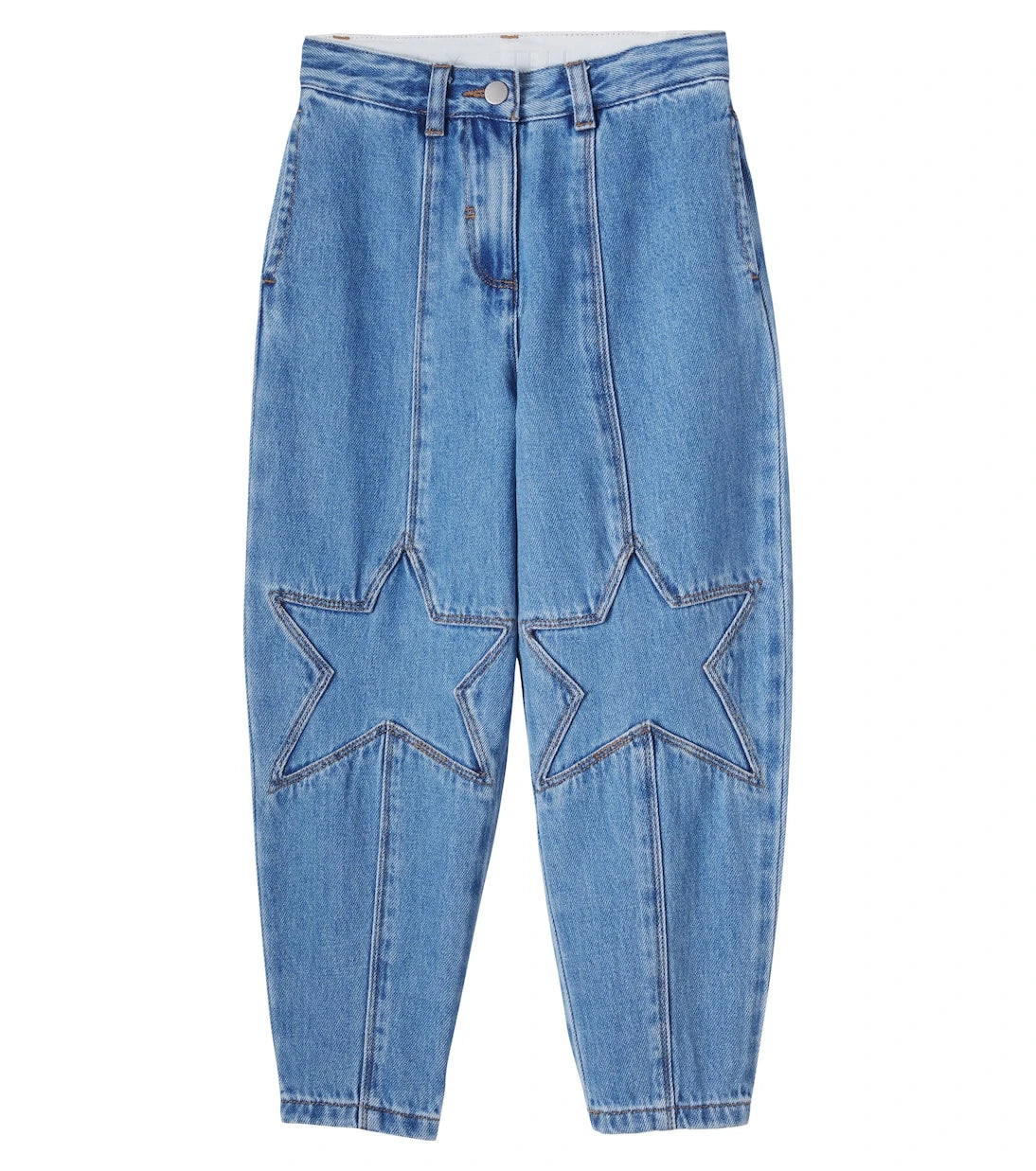 Stella McCartney Kids - Embroidered tapered jeans